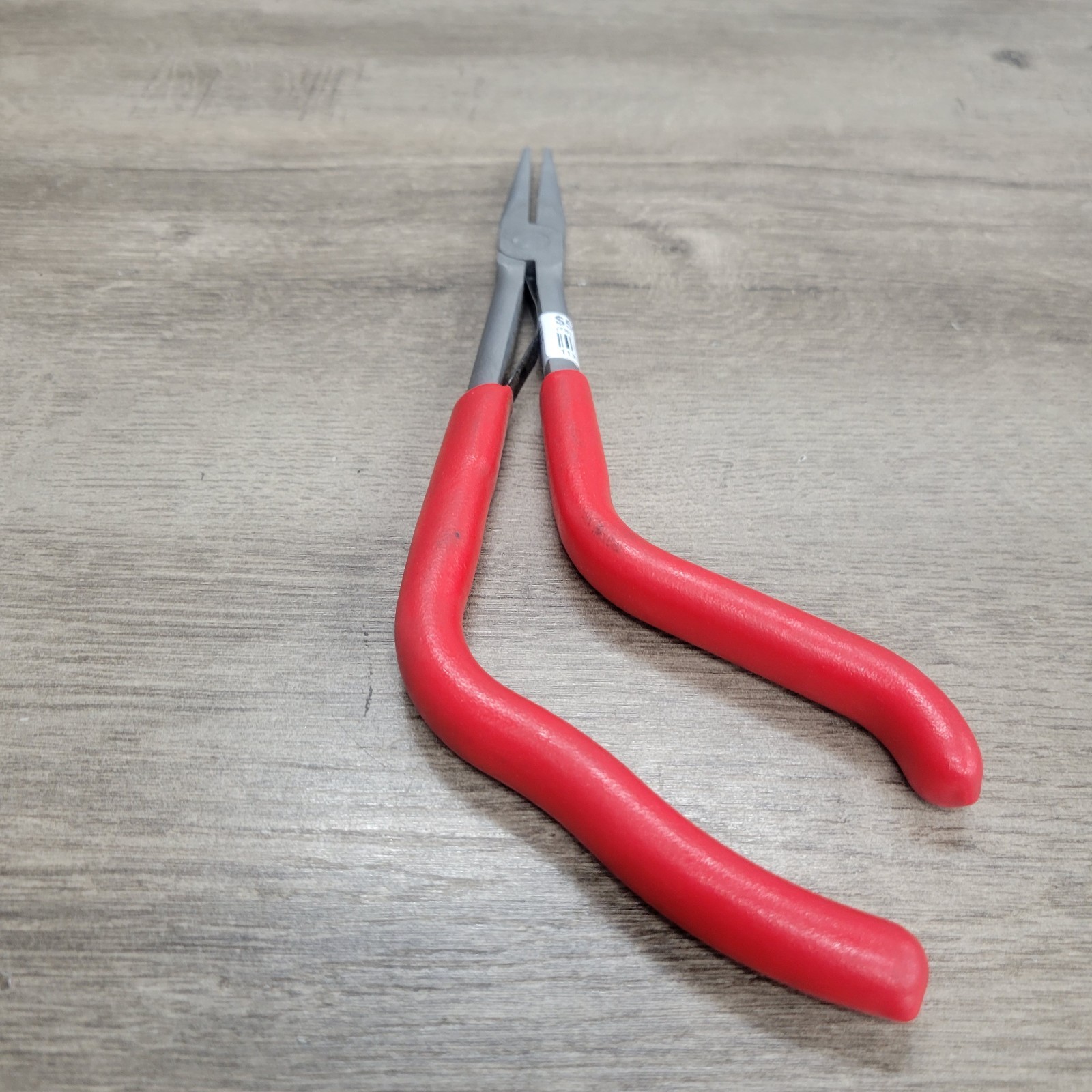 Snap-on Tools USA NEW RED Long Pistol Grip Needle Nose Pliers 912AEP