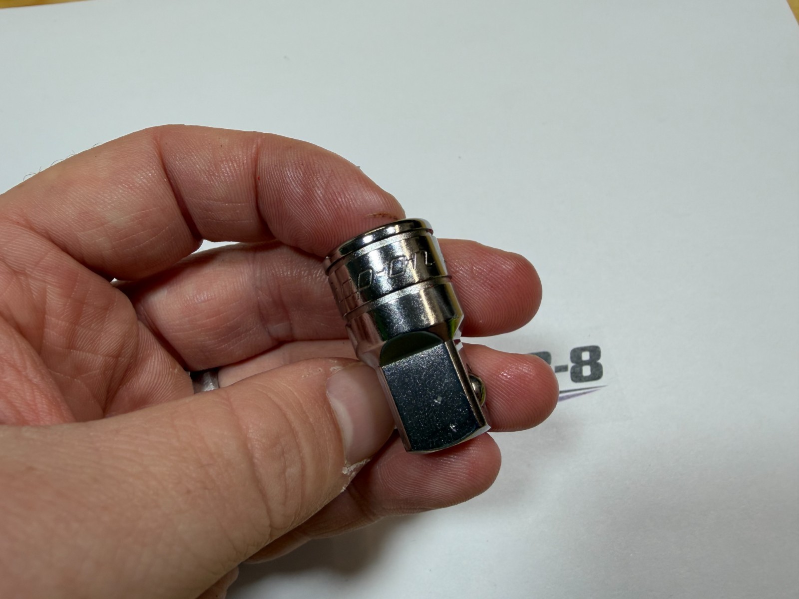 Snap-On Tools USA NEW 3/8″ to 1/2″ Drive Chrome Adapter Socket A2A