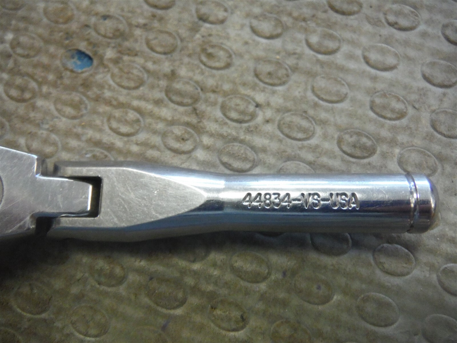 Craftsman Vintage USA 44834-VS Stubby flex ratchet 3/8″ dr. qwik release *R236