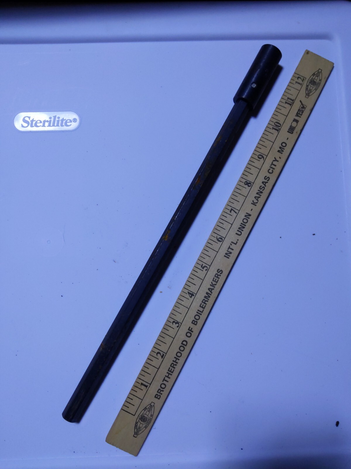 Vintage Long Starrett a-5 drive allen bit socket head driver hand tool hex
