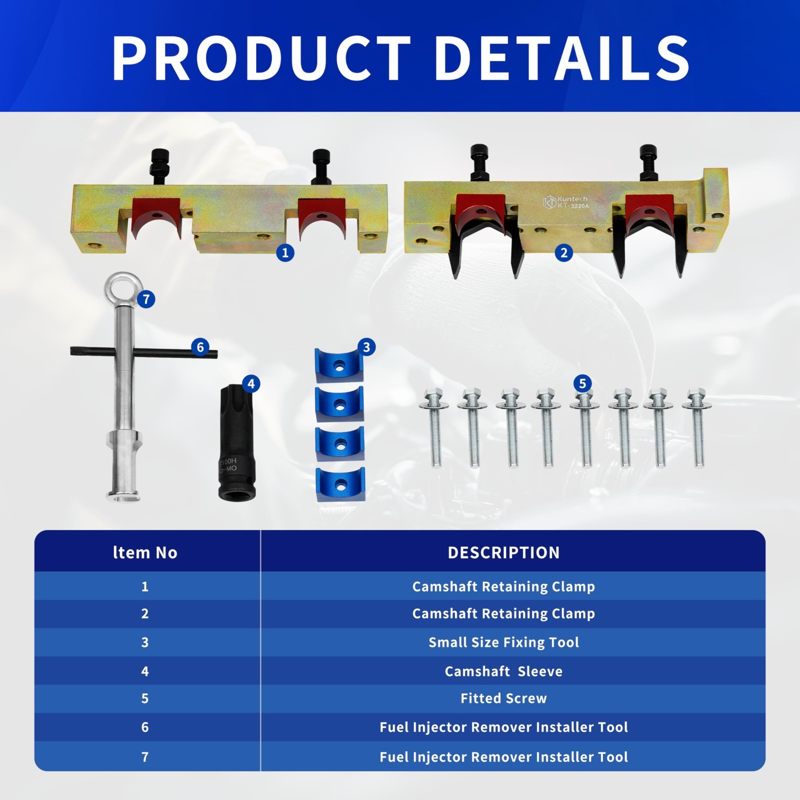 Engine Timing Tool Kit & Fuel Injector for Mercedes Benz M133 M264 M270 M274