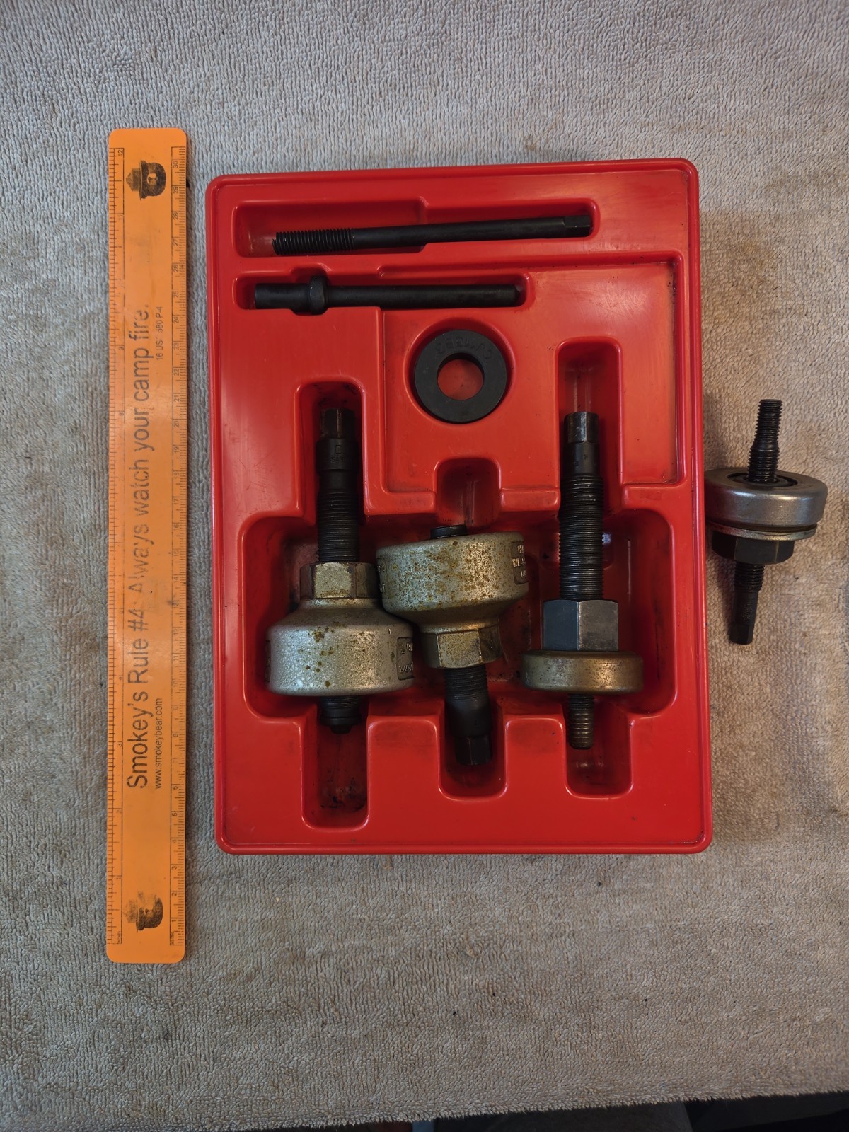 Snap On CJ124A, CJ117C, CJ113 – Power Steering Puller/Installer Set/LOT