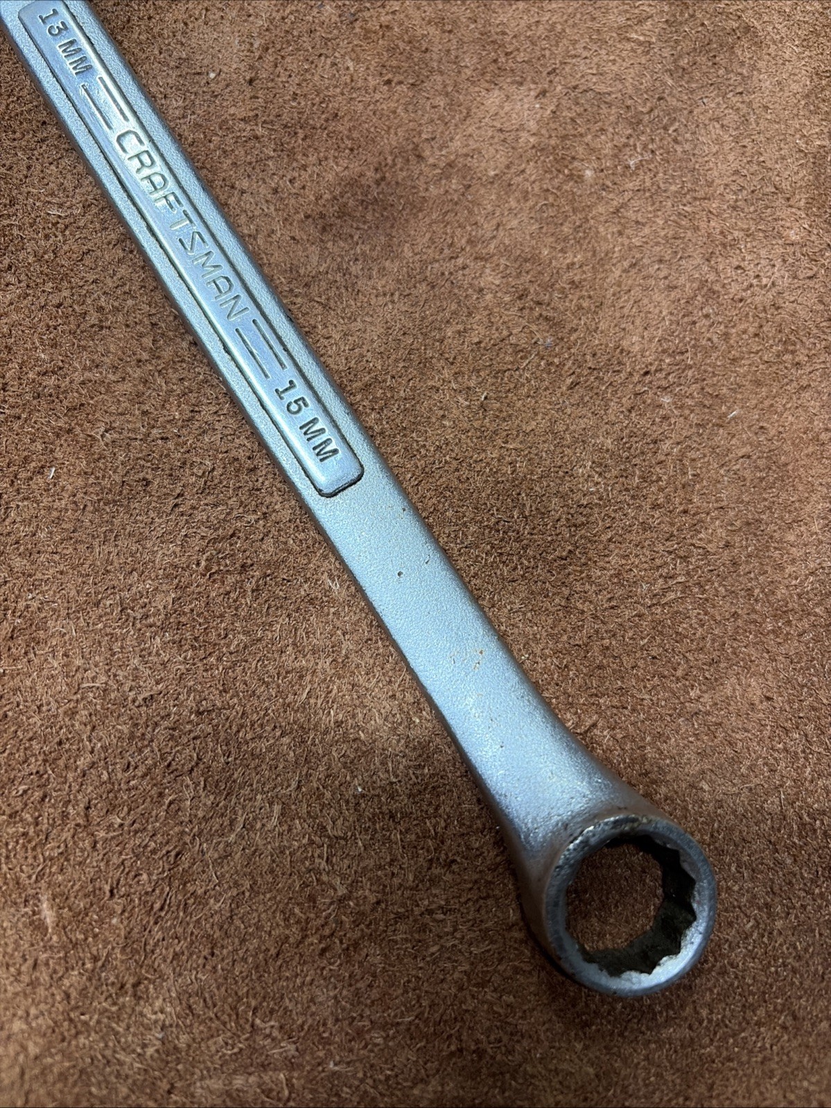 Vintage Craftsman =V= 13 Mm X 15 Mm Offset Box Wrench USA