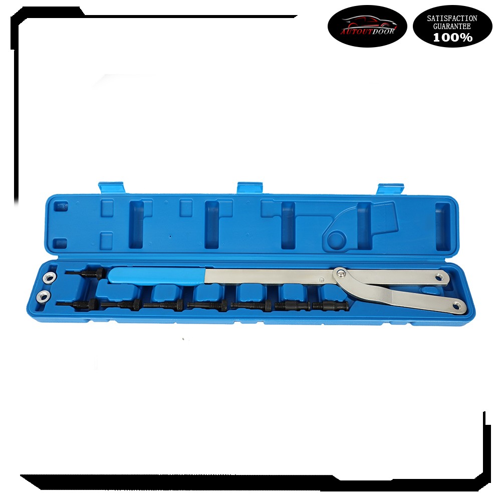 Camshaft Puller Pulley Fan Clutch Removal Holder Tool Kit Set