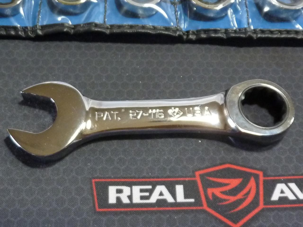 ARMSTRONG USA 7 PC. SAE STUBBY SHORT COMBO WRENCH SET 3/8″-3/4″ – FREE SHIP