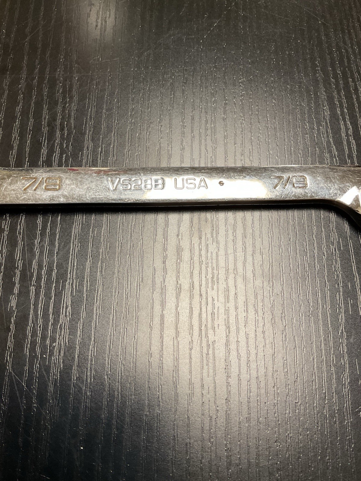Snap-On Tools USA 7/8″ SAE Open End Angle Head Wrench VS28B