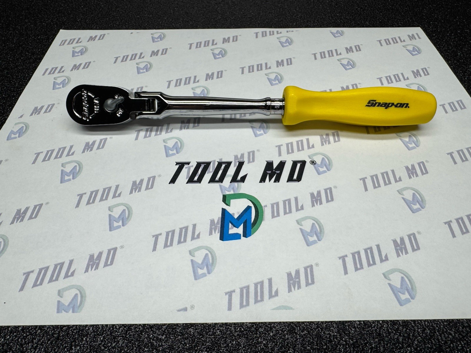 Snap-on Tools USA NEW 1/4″ Drive YELLOW Hard Handle Flex Ratchet THLFD72Y