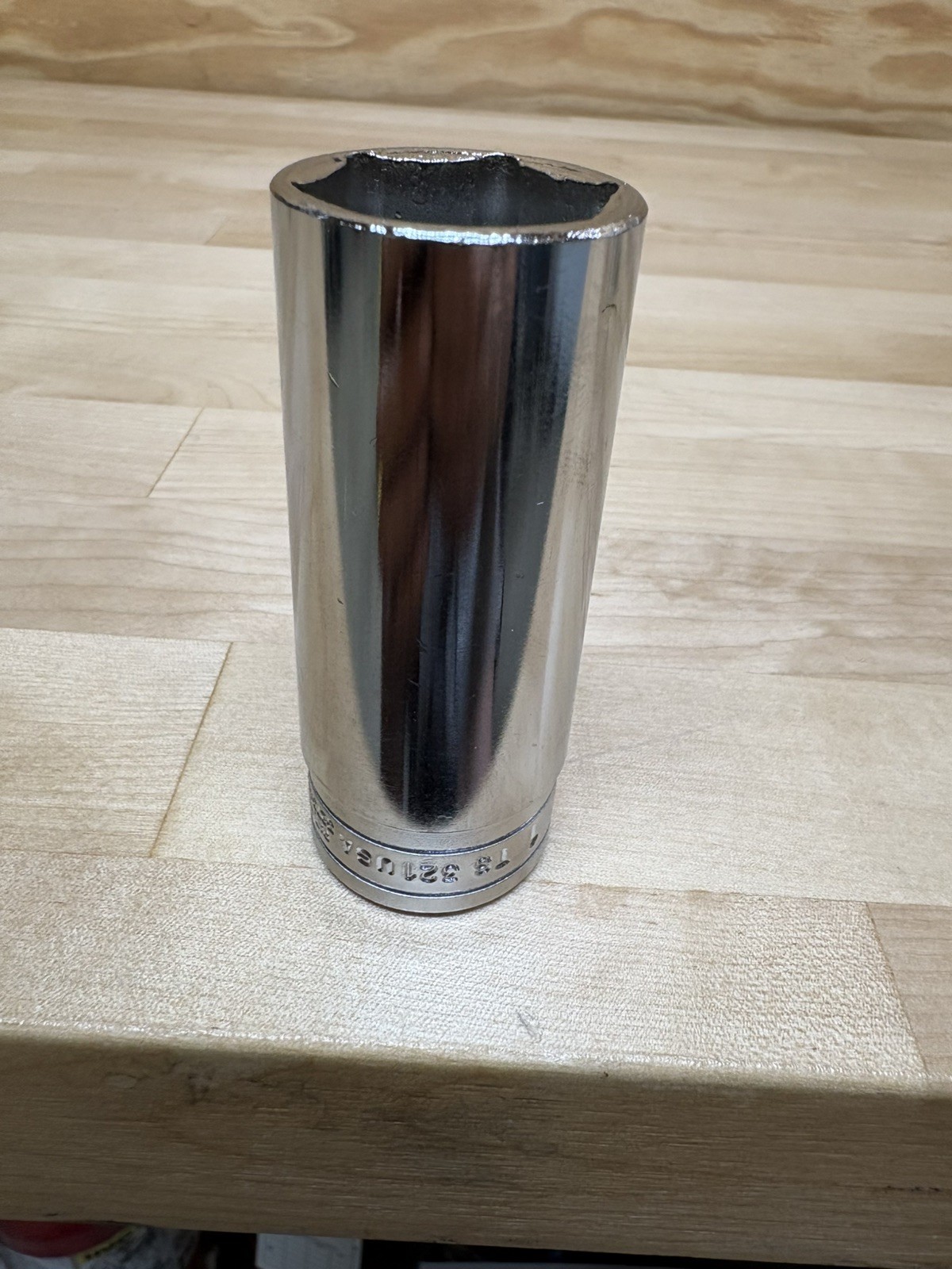 New Snap-On TS321 – 1/2″ Drive 1″ Deep 6 Pt Chrome Socket.