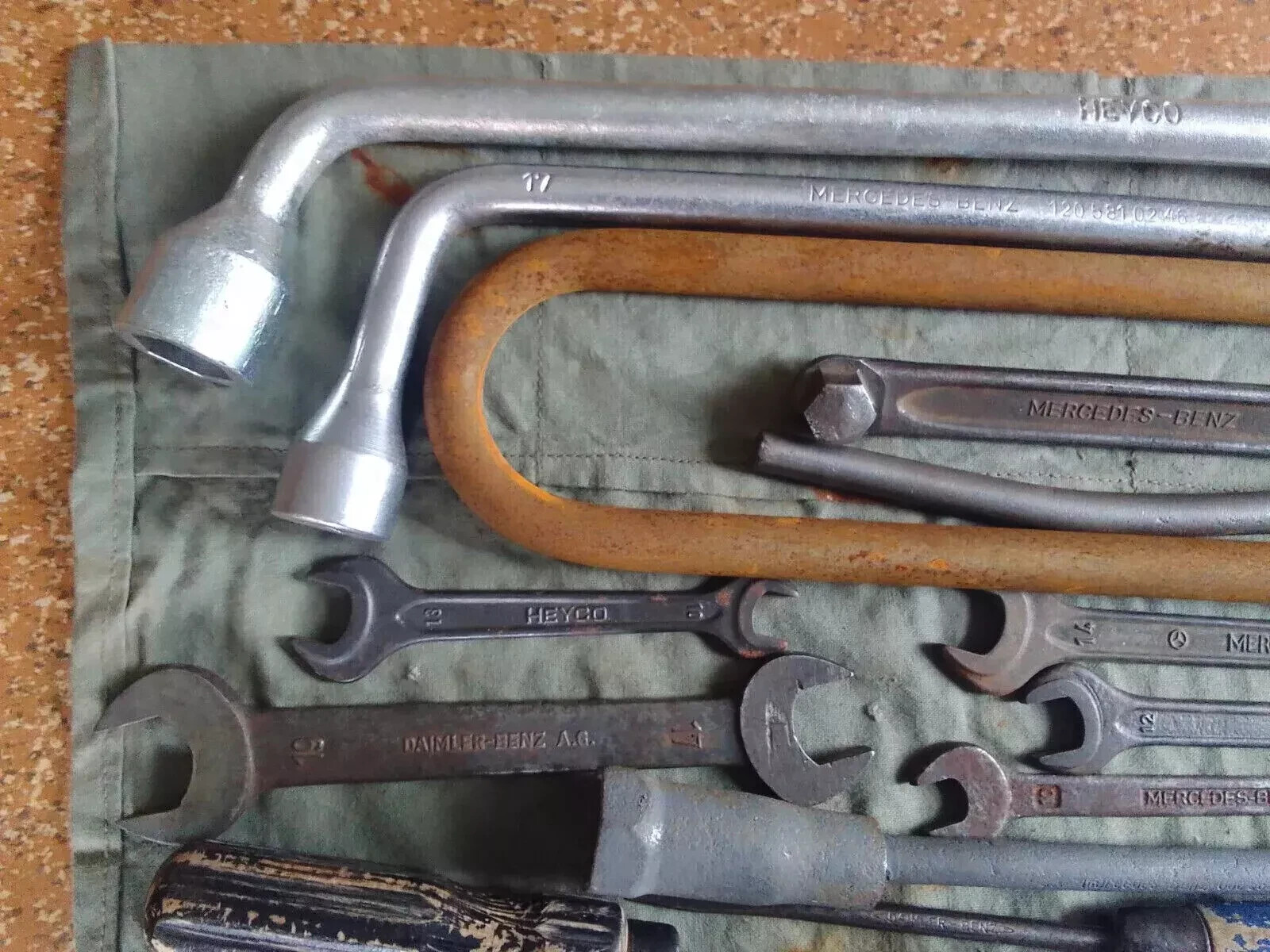 Mercedes Benz tool kit w120 Ponton 220 190 sl 300 adenauer w136 170 V-S