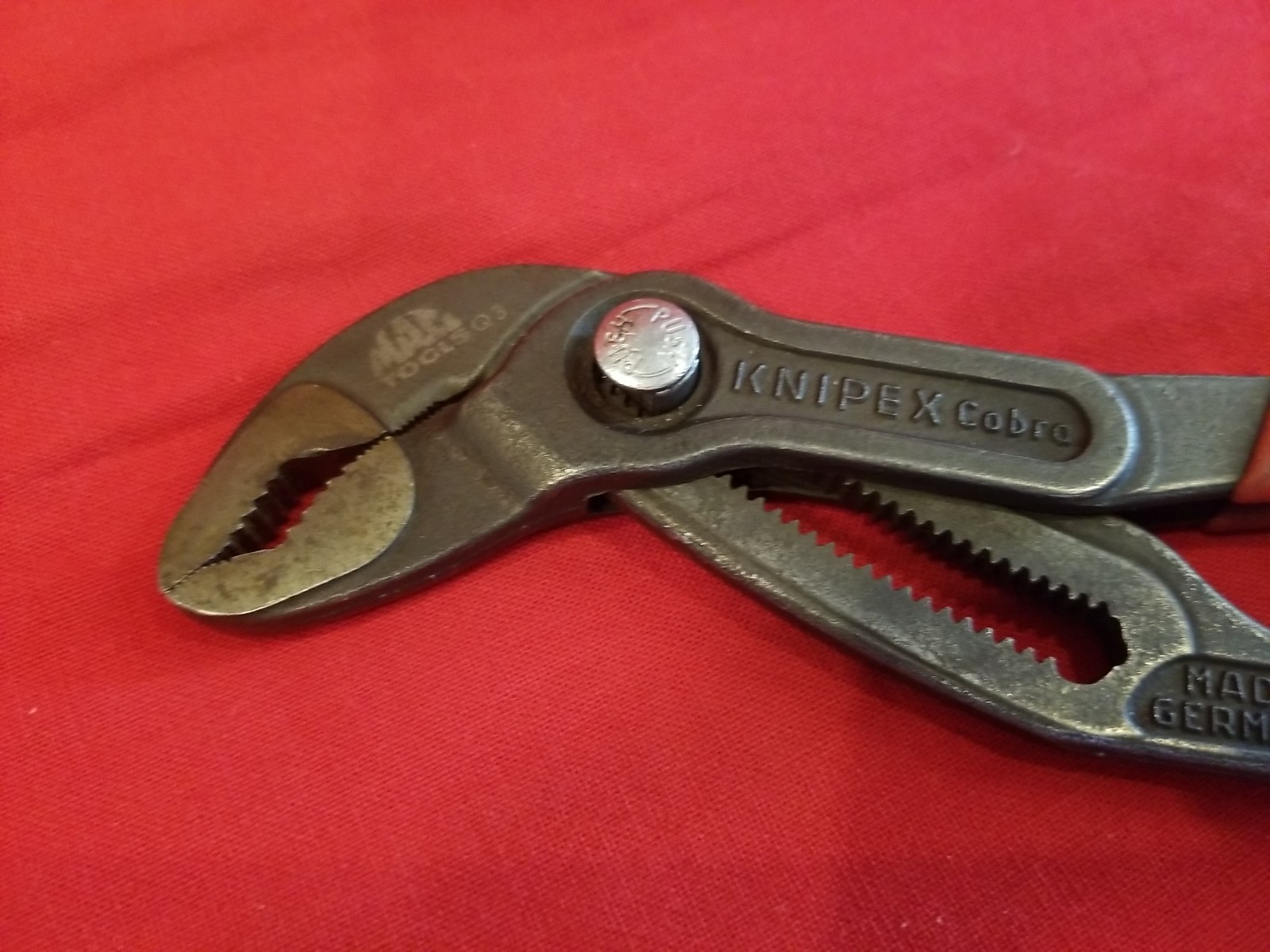 Matco Tools Knipex cobra PC10 locking self-gripping pliers 10″ Good Condition