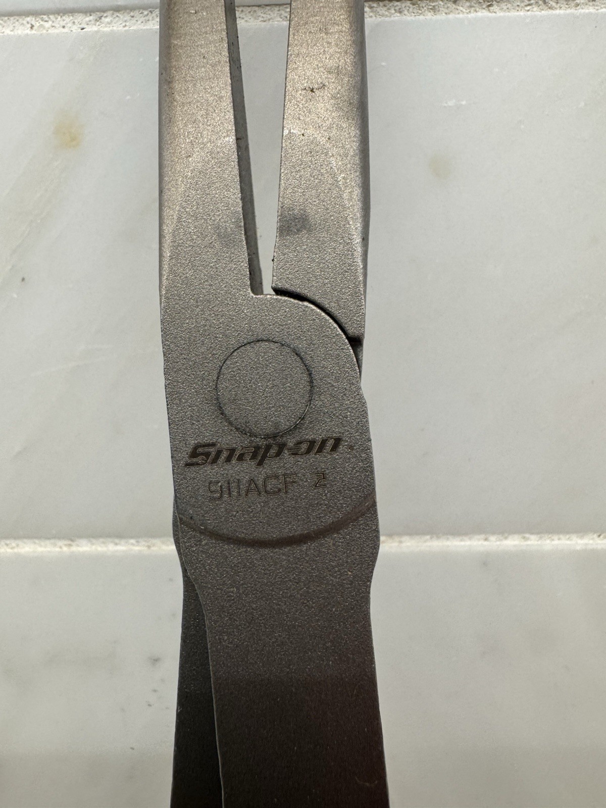Snap-on 911ACFHV 11″ long Hi-Viz Yellow Vinyl Grip Needle Nose Pliers