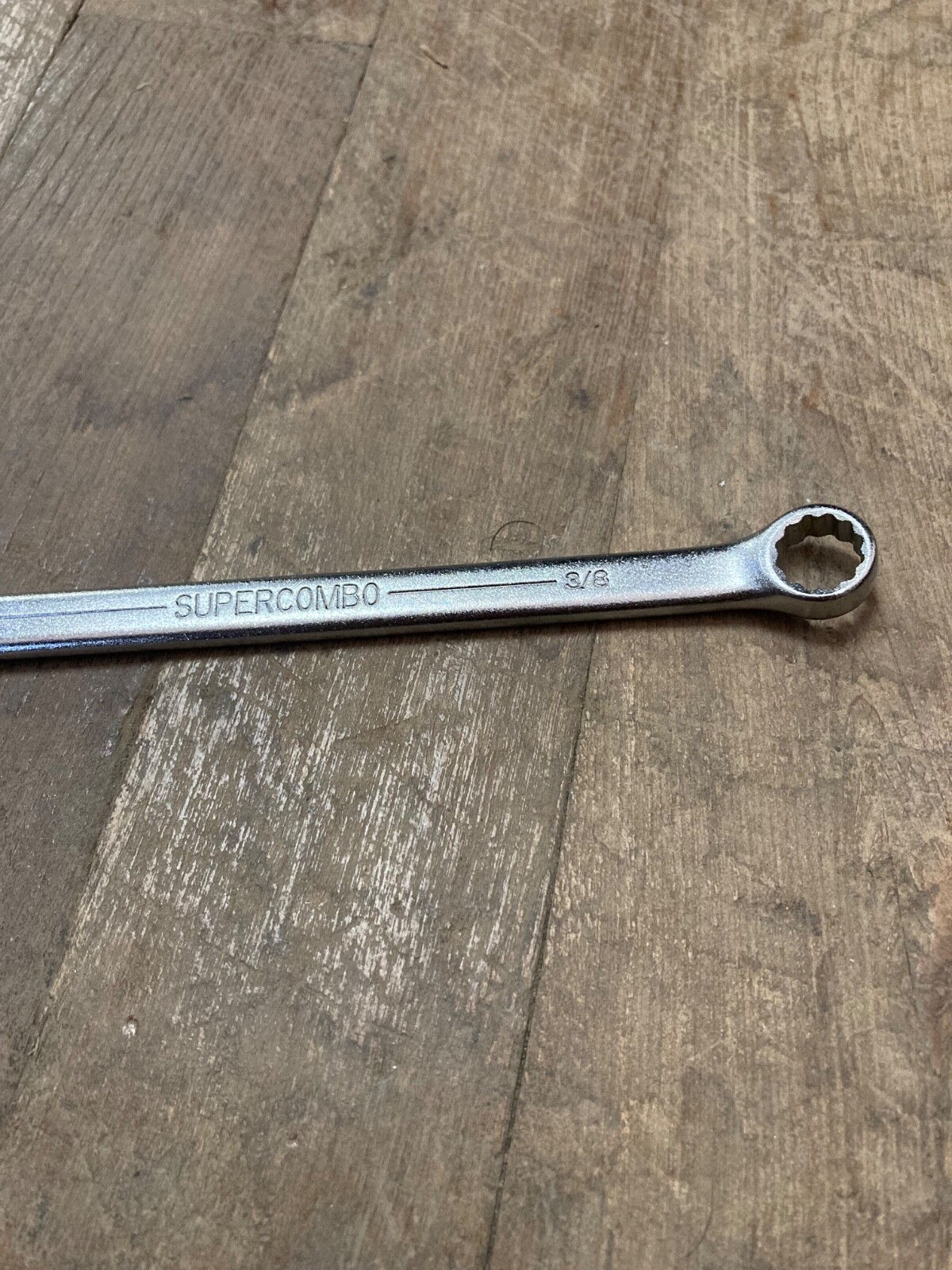 NOS Williams «SUPERCOMBO» 3/8″ 12 Point Long Combination Wrench (1212SC)