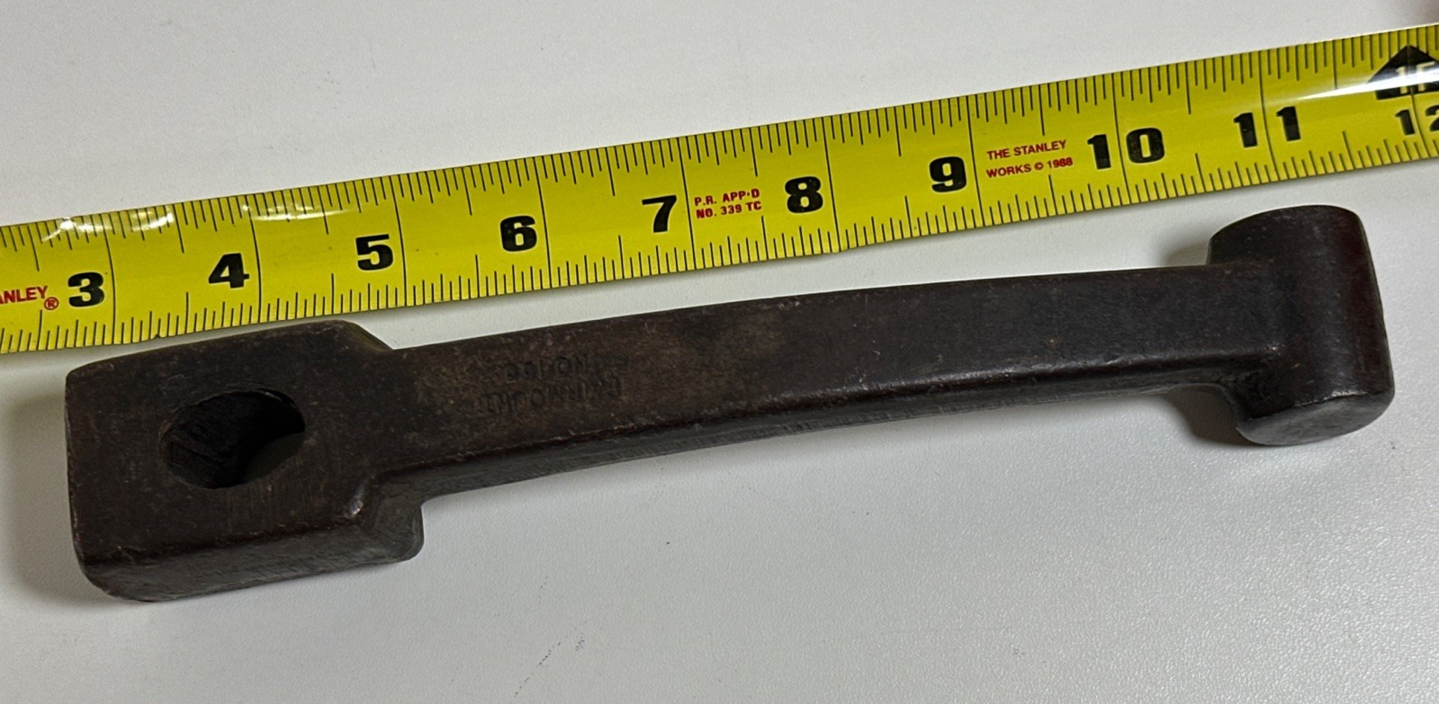 Vintage Fairmount Cleveland No 155 Auto Body Bumping Hammer Head Only USA Forged