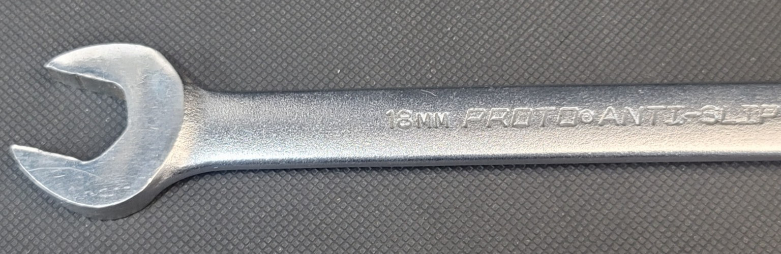 Proto Professional 18mm Metric 12 Point Combination Wrench 1218MASD