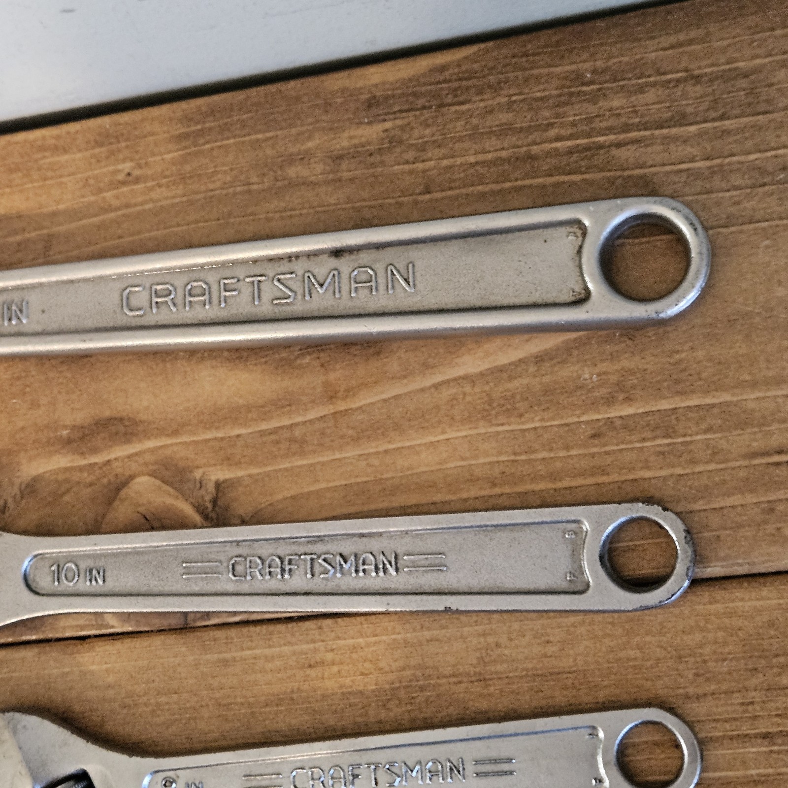 Vintage Craftsman 4″ 6″ 8″ 10″ 12″Adjustable Wrench 44602 44603 44604 444605 USA