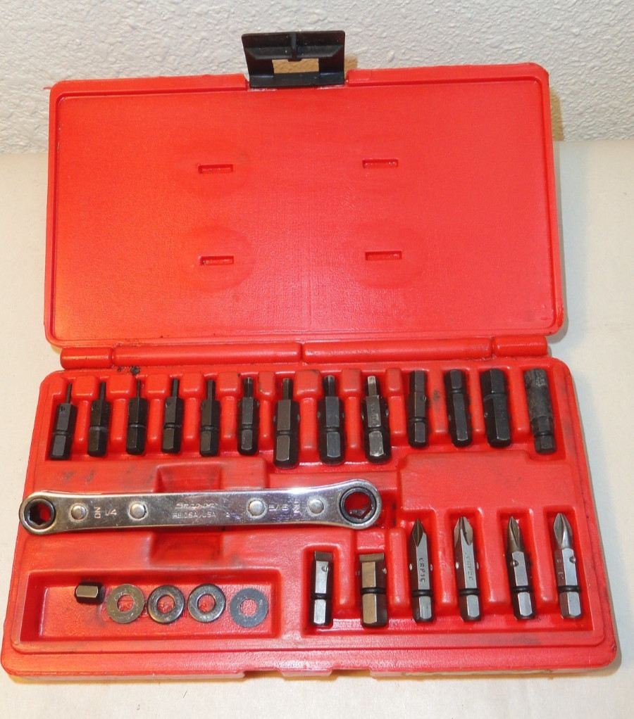 Snap On Offset Driver Set 20pc Ratchet & Bit Set CRA180PB