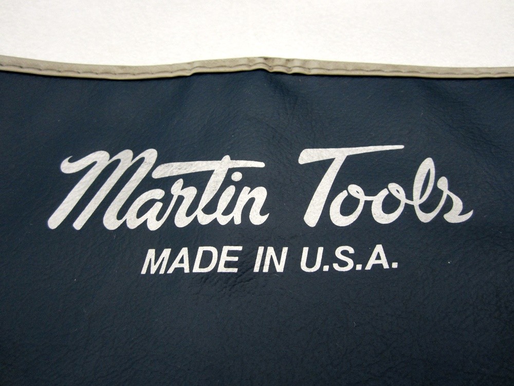 Vintage Martin Tools 9pc SAE Open End Service Wrench Set SW11K Made in USA