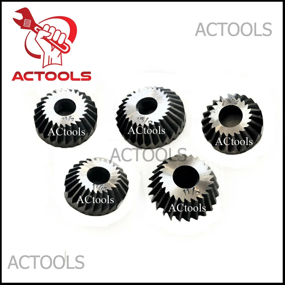Valve Seat & Face Cutter Set 12 Pcs Set For Vintage Cars & Bikes ACTOOLS USA