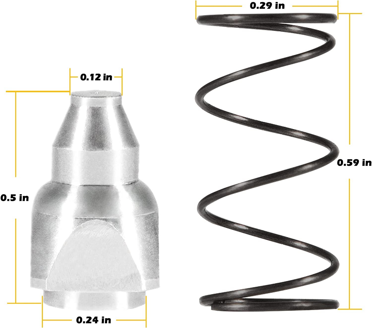 For Evinrude Johnson 25 35 40 50 HP 1989-2004 Replacement Valve & Spring Set