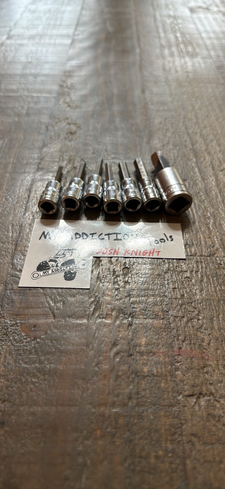 Snap on 7 piece Allen set SAE all work just as they should