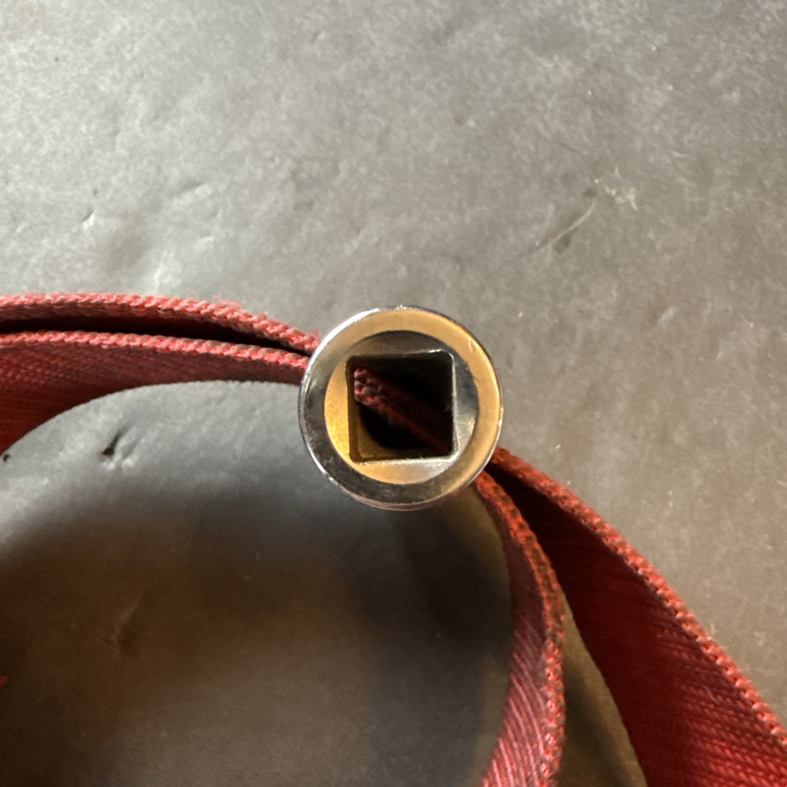 Snap-On A91F Strap Oil Filter Wrench 1/2” Drive Red Strap – Damaged Strap Read