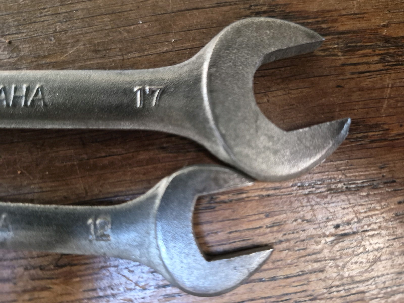 Pair of YAMAHA Metric Spanners. 10/12 & 14/17.