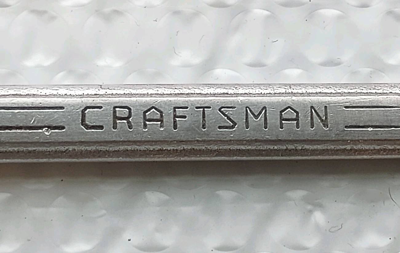 CRAFTSMAN TOOLS USA V, 5/8″ COMBINATION WRENCH, 7.75″ LONG, 12 POINT.
