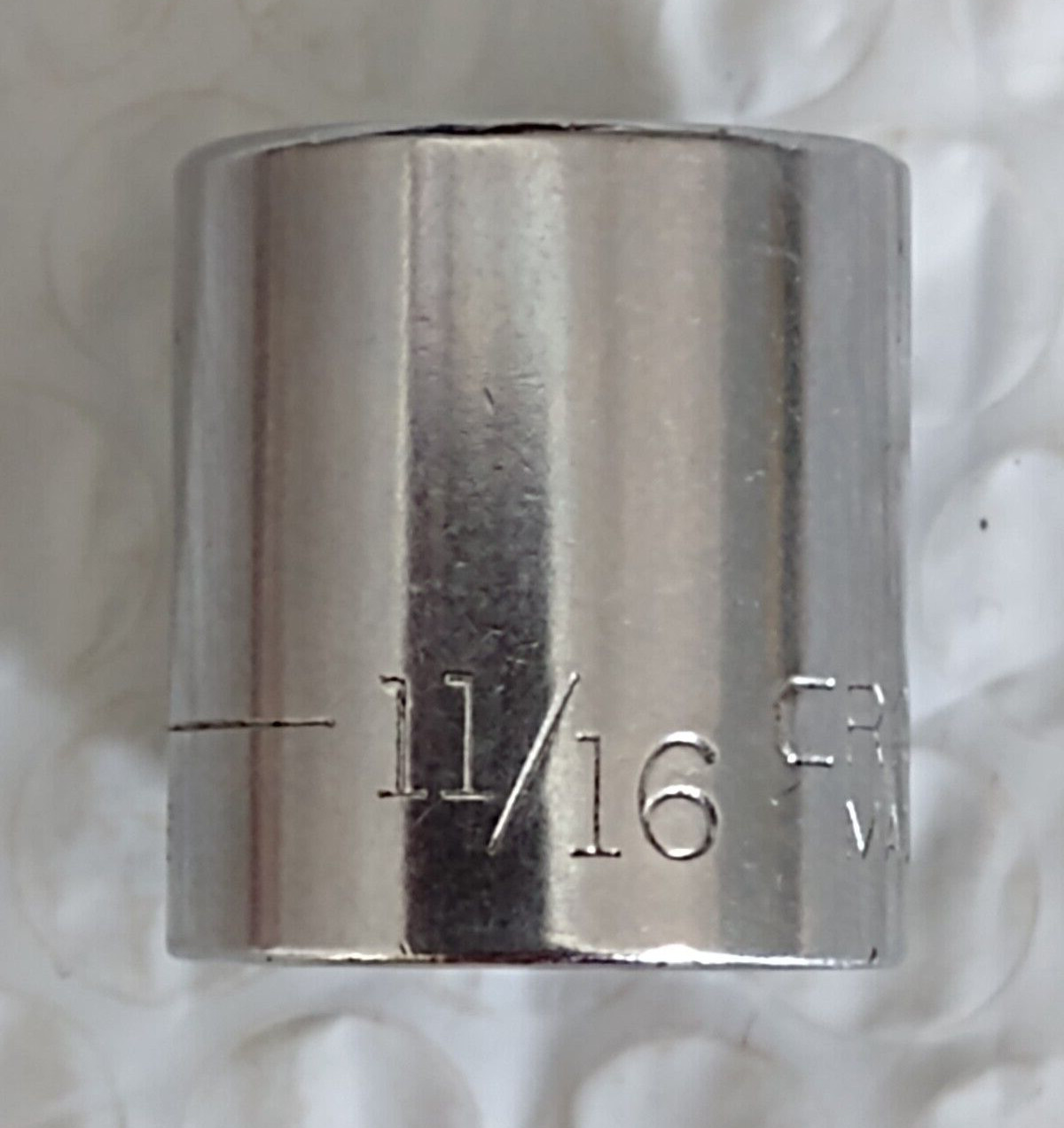 CRAFTSMAN TOOLS USA G44336, 3/8″ DRIVE, 11/16″ SOCKET, SHALLOW, 12 POINT.