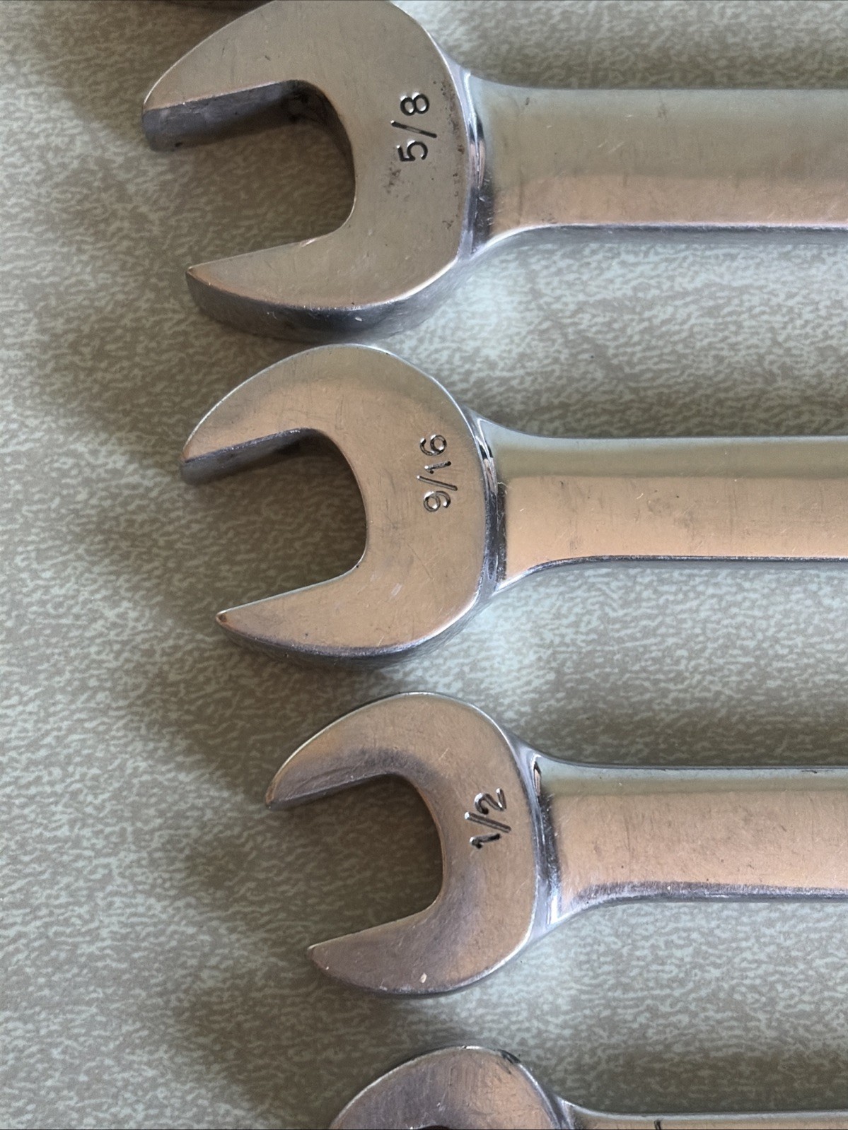 Snap On Tools Line Wrench 7 Piece Set SAE 5/16-3/4