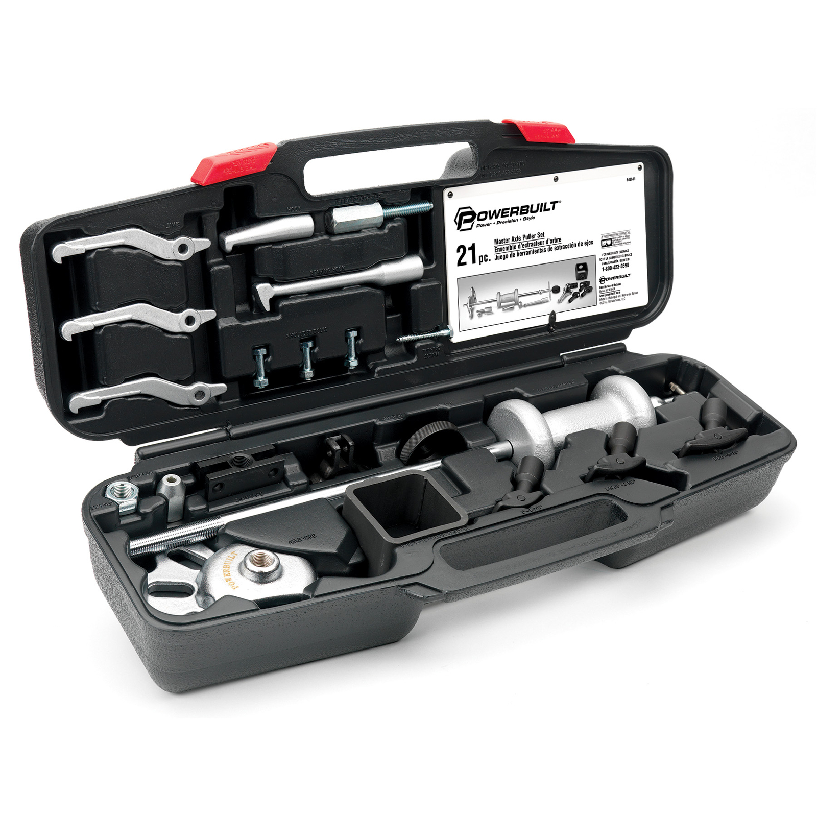 Powerbuilt 21 Piece Master Axle Puller Kit – 648611