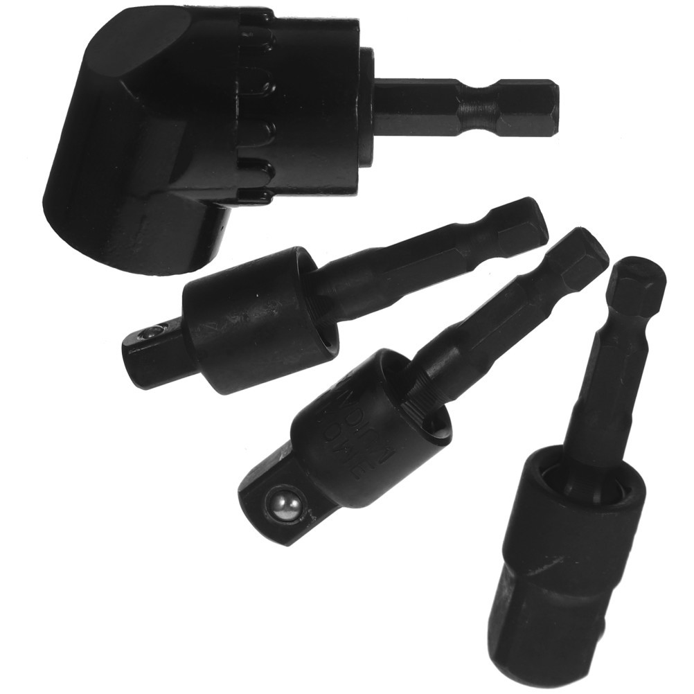 Angle Attachment Adapter Right Drill Kit Impact Driver Accessories