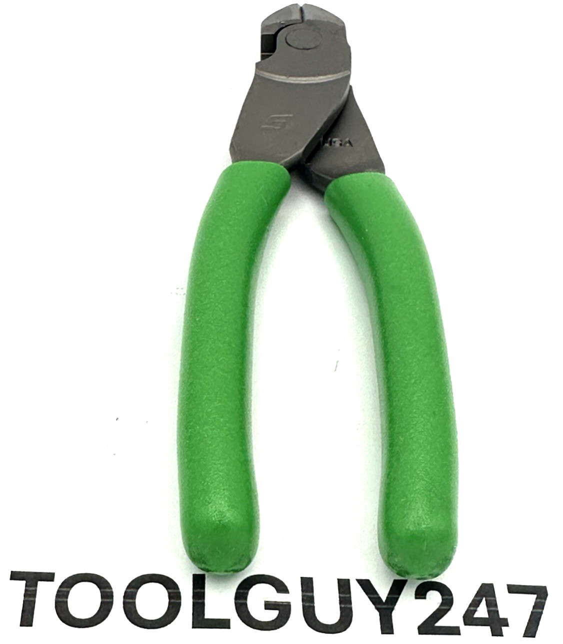 SNAP ON TOOLS USA GREEN Soft Grip 7″ VECTOR EDGE Diagonal Cutter 87BCF G NEW