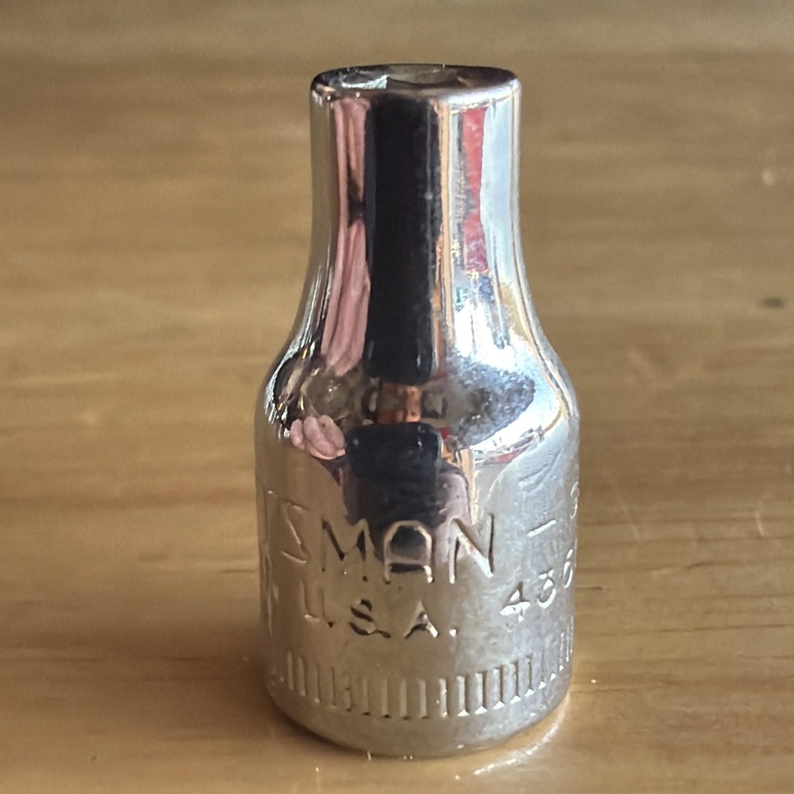 Craftsman 4mm Shallow Socket 1/4″ Drive 6 Point G Series 43505 Made in USA
