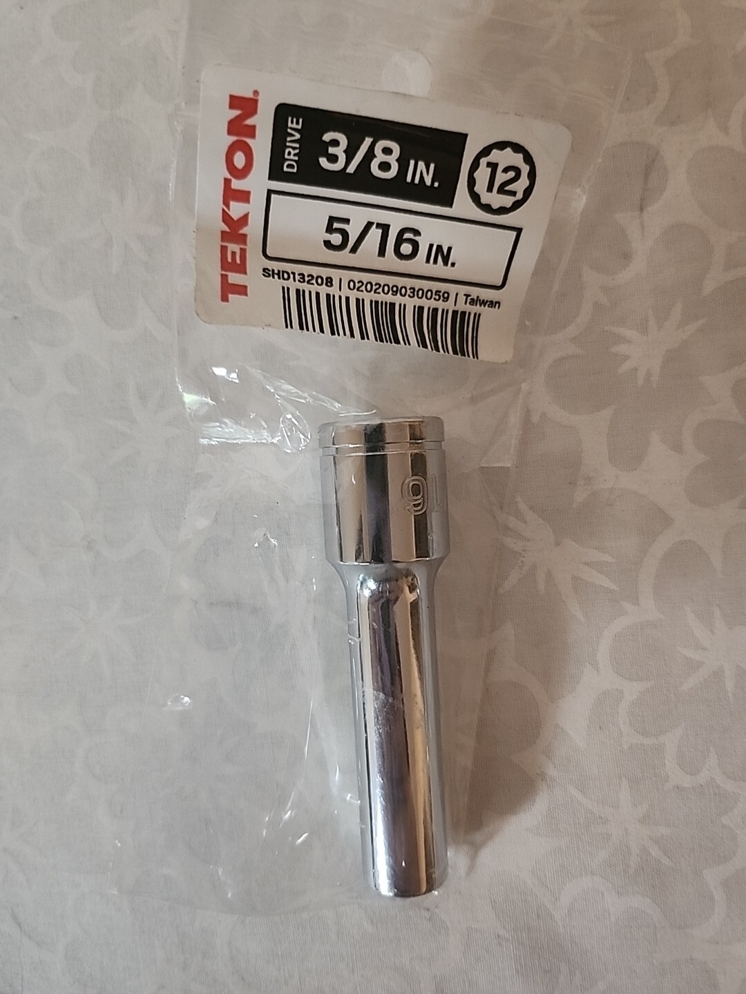 Tekton Individual 3/8” Drive Deep Socket 12-point Choose 5/16 to 15/16 or 14mm