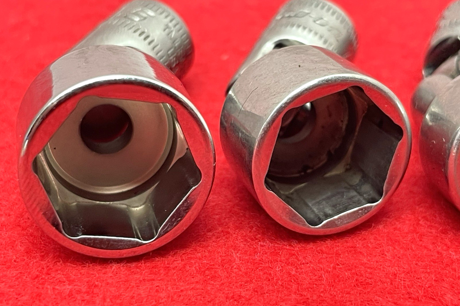 SNAP ON TOOLS SWIVEL SOCKETS 1/4″ DRIVE 6 POINT 8mm 13 14 15mm TMUSM8A 13A14A15A