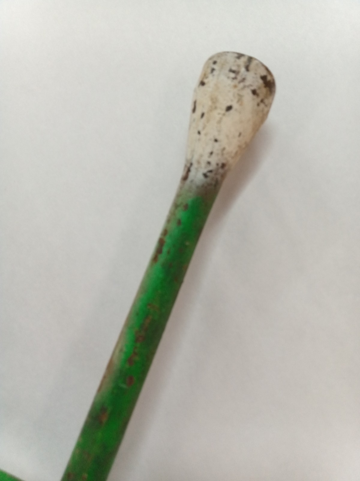 Vintage Unbranded 4-Way Lug Wrench Green & White