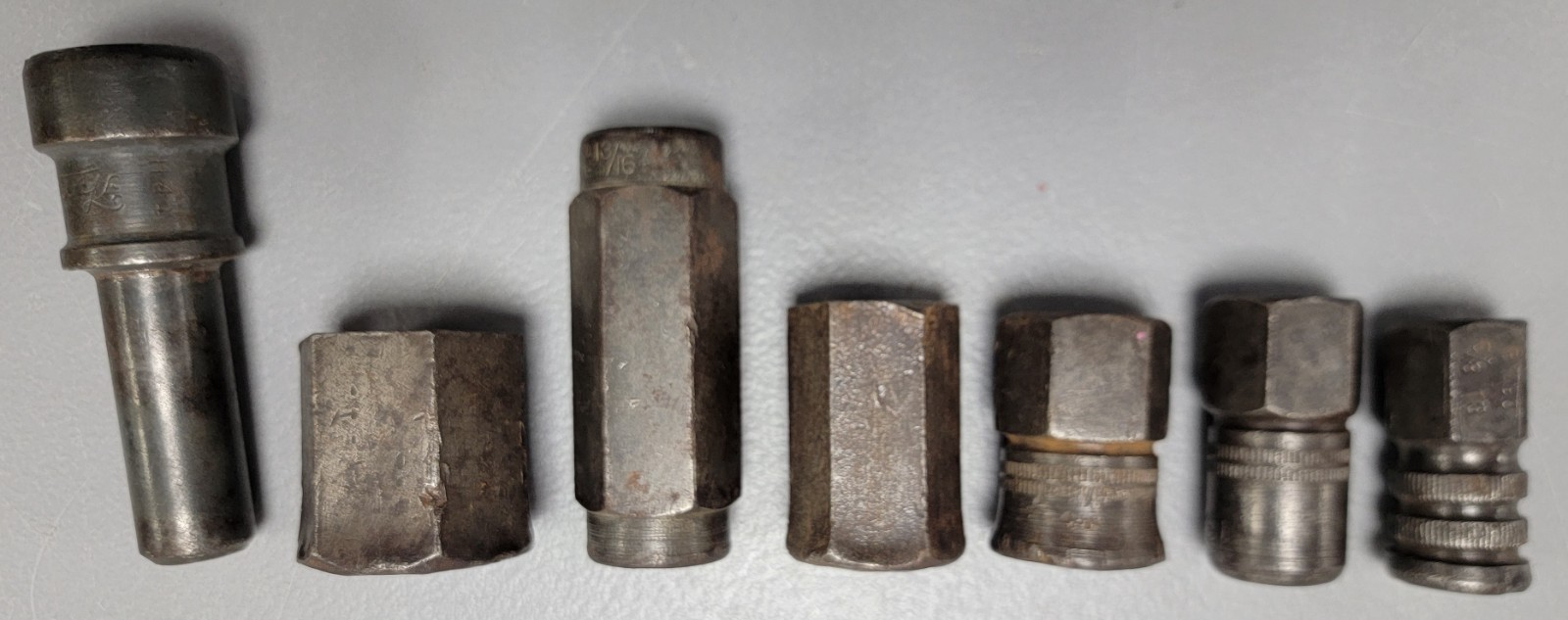 Wheel/Hub Knock-Out Puller Multiple Sizes 5/8″, 13/16″ & More (LOT OF 7) Used
