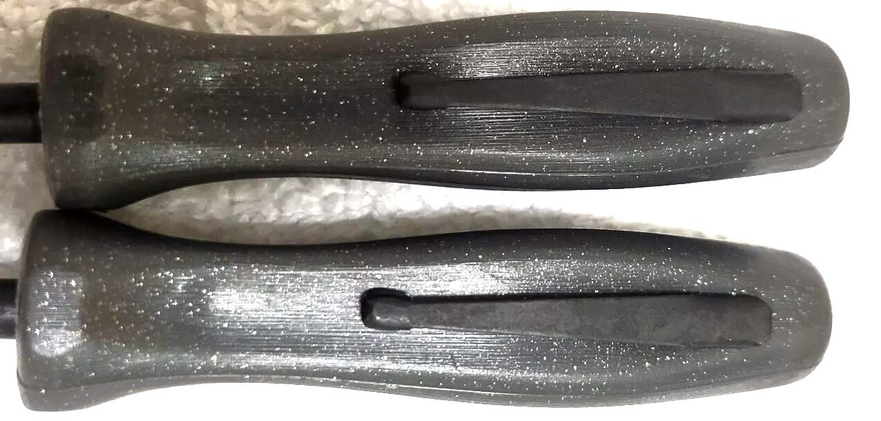 NEW* Snap-On POCKET PRY BAR SET~ BENT & STRAIGHT TITANIUM HARD HANDLES PBMB5, 5″