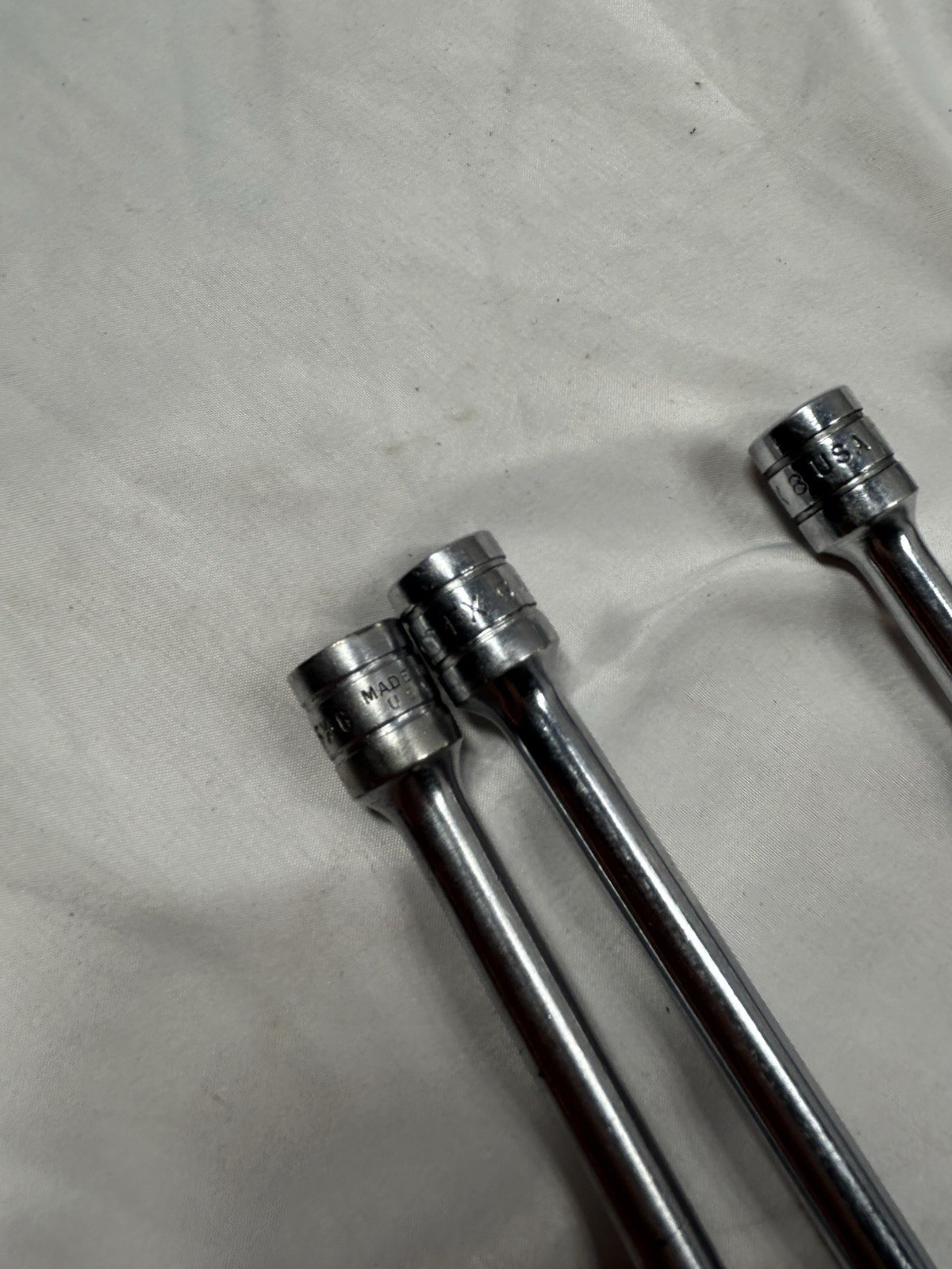 Snap-on 3/8″ Drive Extension Bar 5pc Set [owner Marks) 6”-8”-11”-18”