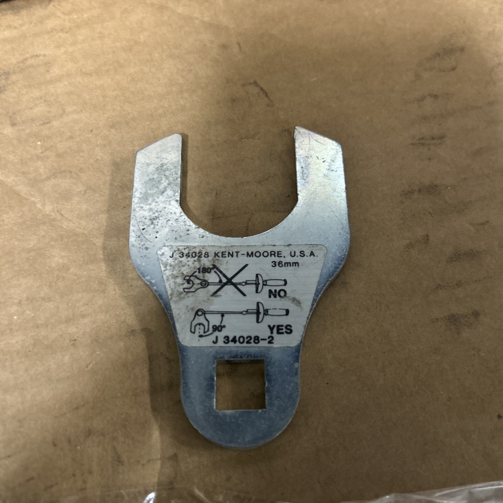 Inner Tie Rod Wrench J-34028 GM-34028