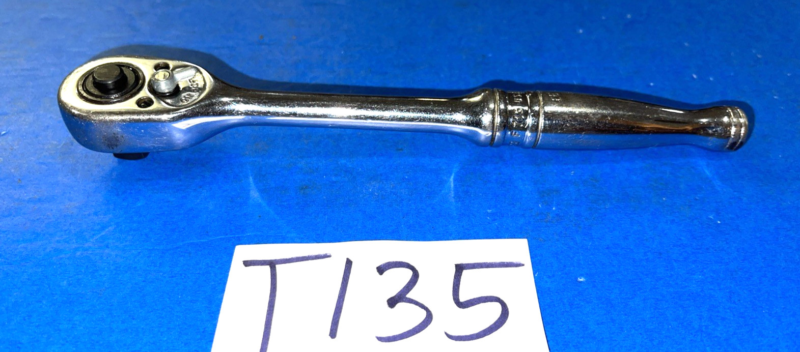 SNAP-ON TOOLS 3/8 DRIVE QUICK RELEASE CHROME RATCHET F713 SHIPS FREE IN THE US