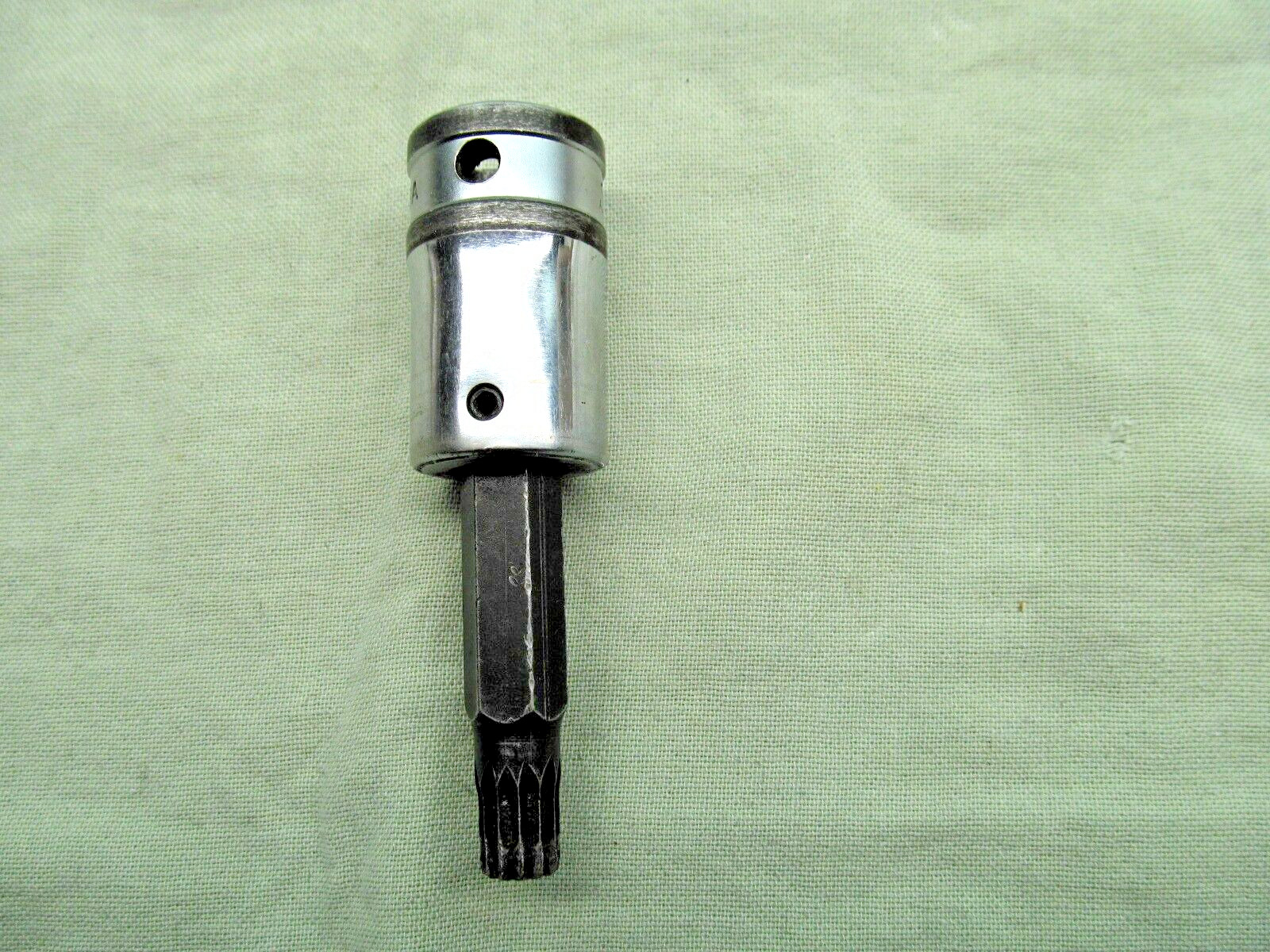 Vtg Snap-on STSM10B 1/2″ Dr 10mm Triple Square Long Torx Bit Driver Socket USA