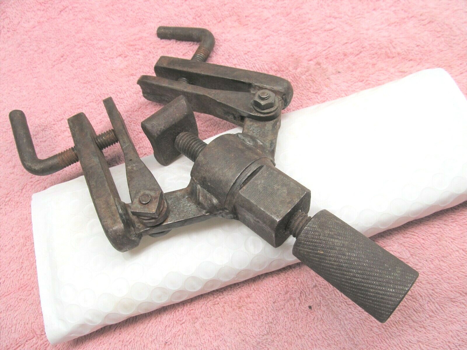 Vintage Antique Primitive Puller or Press, Early or Hand Made, U.S.A.