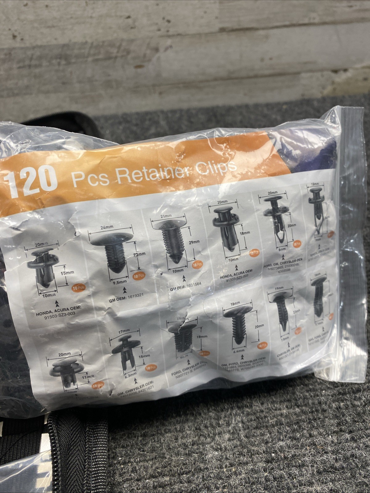 NOS GOOACC Trim Removal And Installation Kit, Clips and Tools
