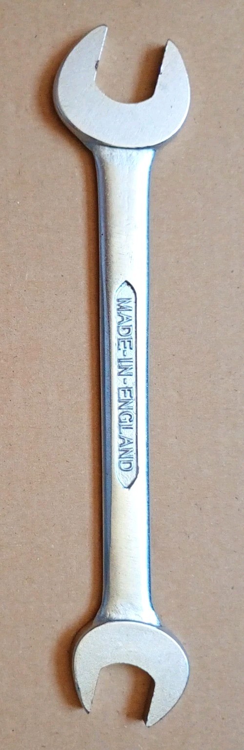 Bedford Vanadium Open Ended Spanners x 8 • Metric Sizes: 6/7mm – 10mm to 22mm