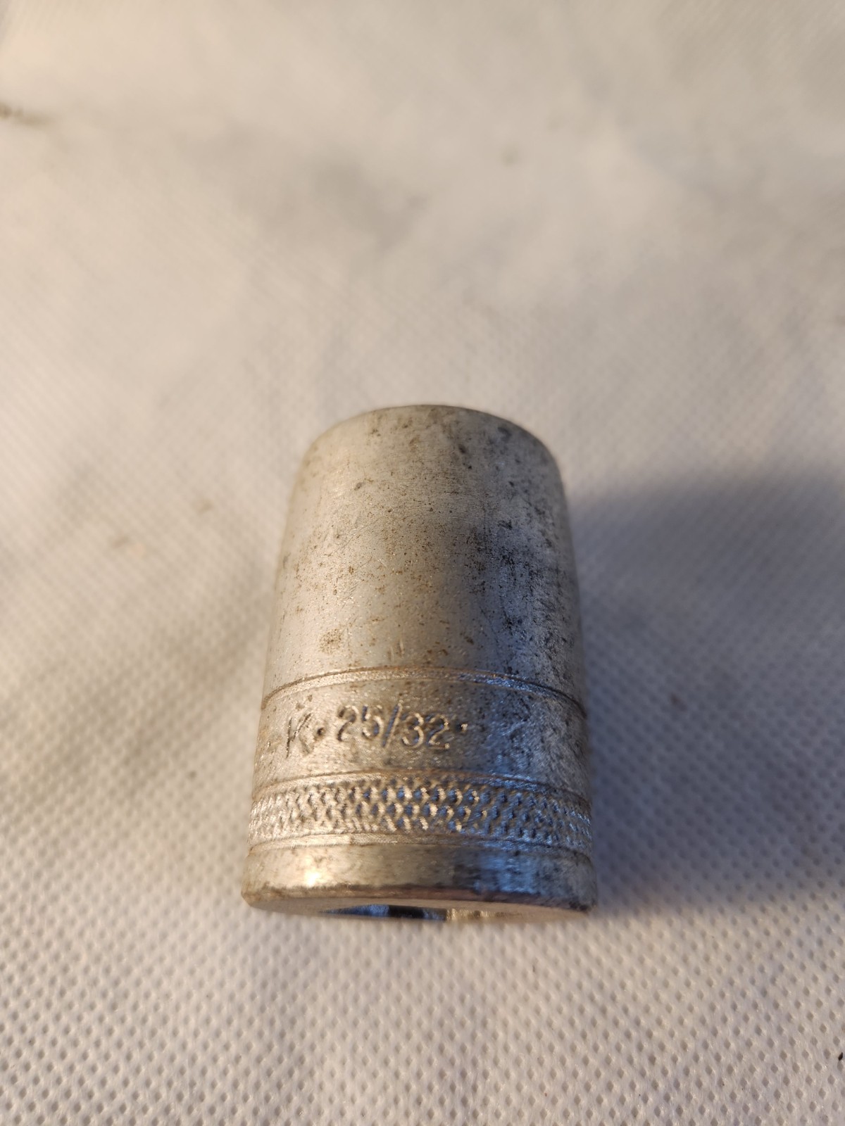 S-K Tools Vintage 1/2″ Drive 25/32″ 12 Point Socket. Made In USA Rare Item