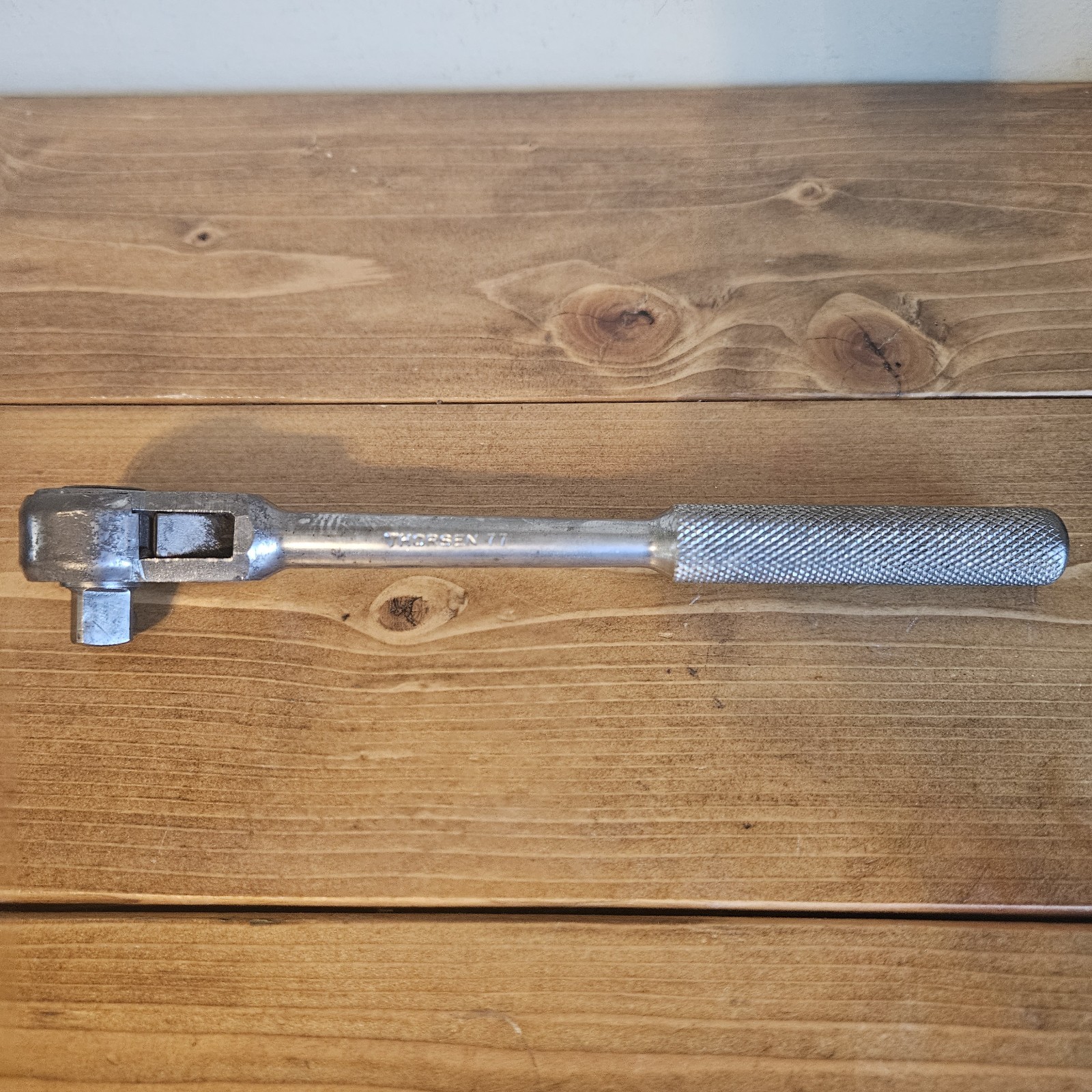 Vintage Thorsen 1/2″ Drive Ratchet No. 77 Made in USA