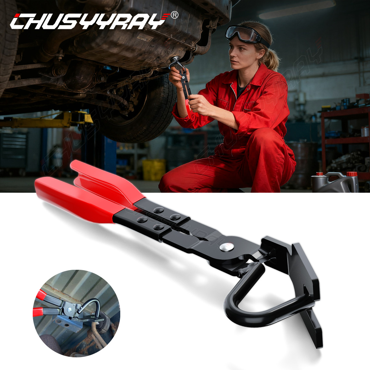 38350 Exhaust Hanger Removal Pliers FIT Automotive Tool Accessories CHUSYYRAY