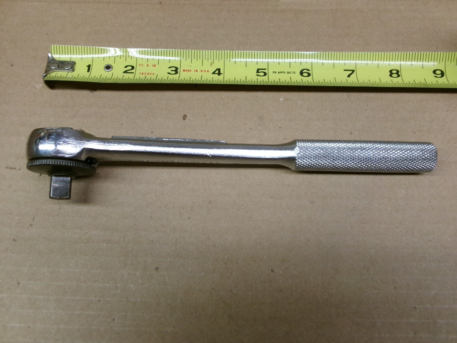 Master Mechanic USA 3/8″ Drive Round Head Fine Tooth RHFT Ratchet No T1260
