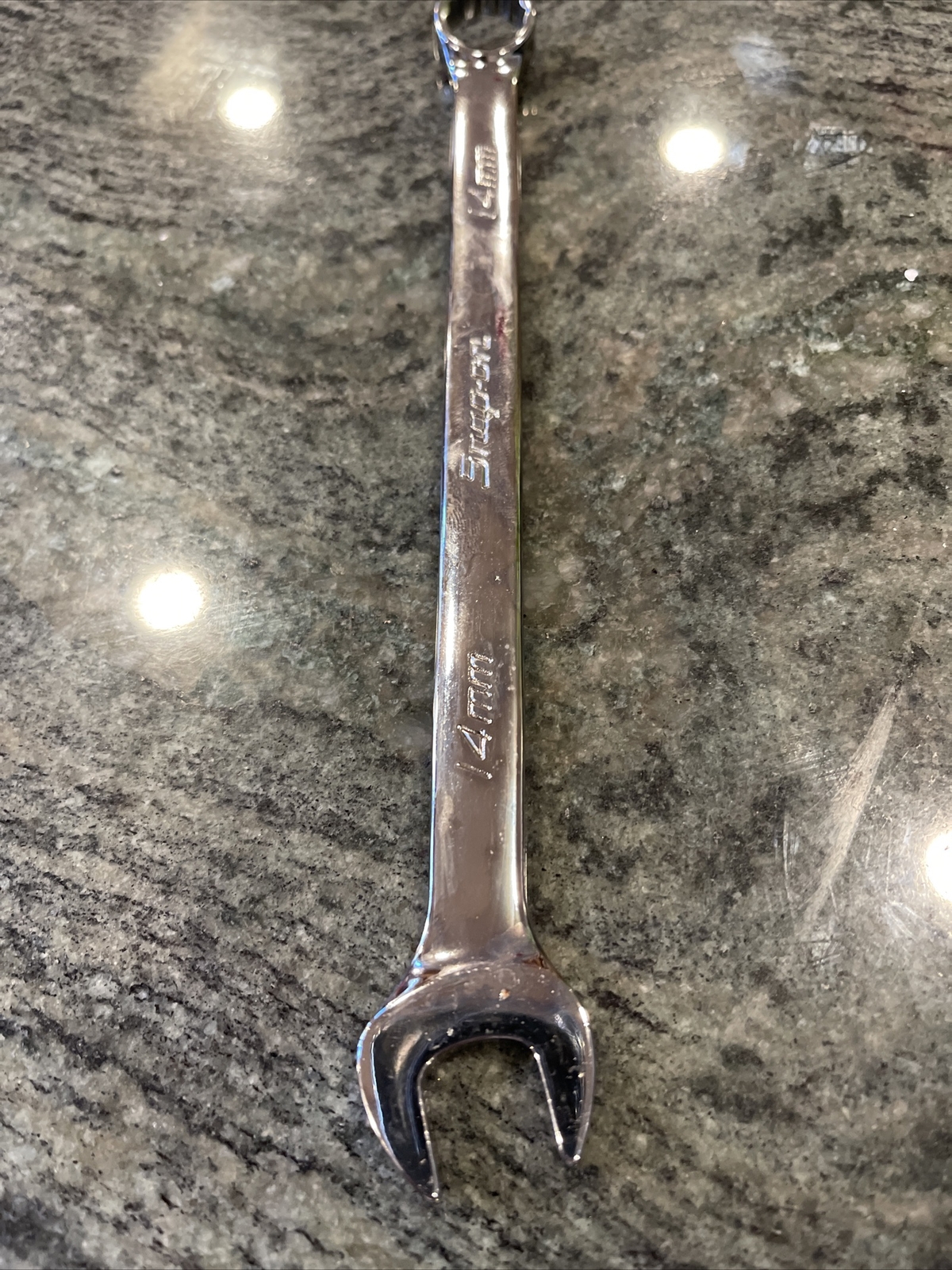 Snap On oexm140b 14mm metric combination 12pt open end wrench new
